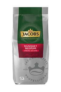 Jacobs Banquet Medium Café Crème, 1kg Bohnenkaffee