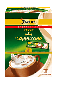 Jacobs Cappuccino Tassenportionen, 84 Sticks