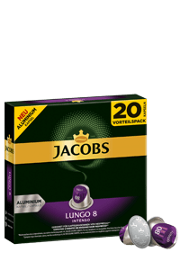 Jacobs Lungo 8 Intenso, 20 Kapseln