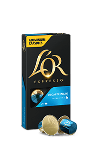 L'OR Espresso Decaffeinato Elegante 6, 20 Kapseln