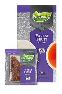 Pickwick Forest Fruit, Waldfrucht Tee, 3 Packungen à 25 Beutel