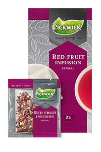 Pickwick Red Fruit Infusion, Früchtetee, 3 Packungen à 25 Beutel